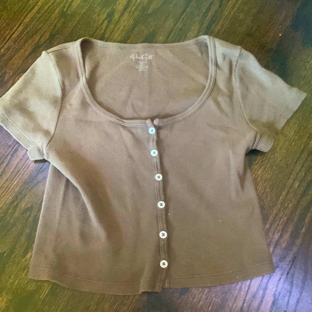 Brown zelly top :)